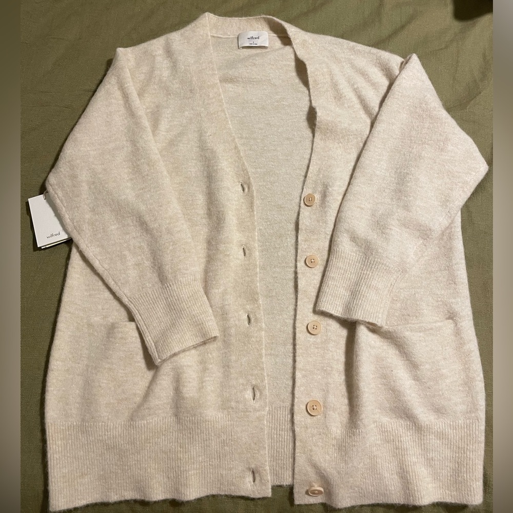 Wilfred (Aritzia) long cardigan